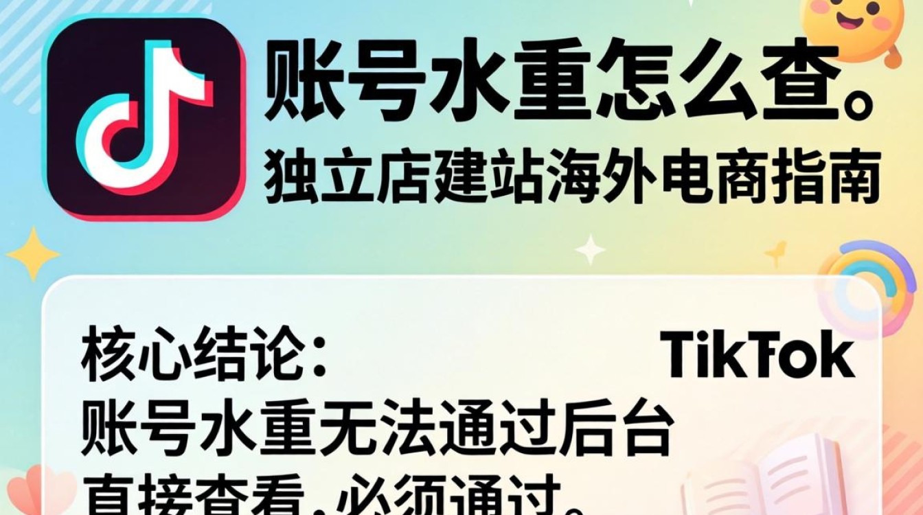 TikTok 账号权重查询方法
