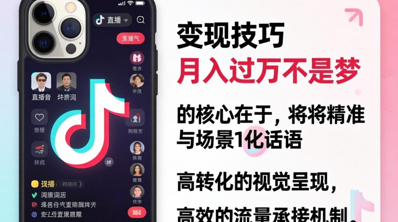 TikTok 直播手机壳词汇变现技巧