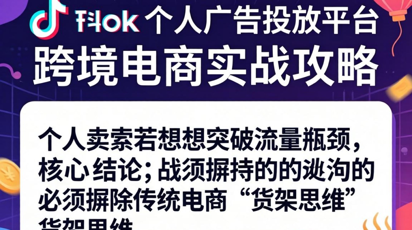 TikTok 个人广告投放平台怎么投