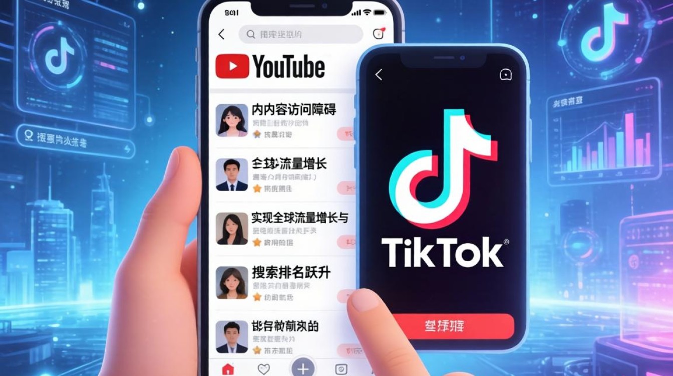 YouTube 移动端 TikTok 专用梯子怎么用