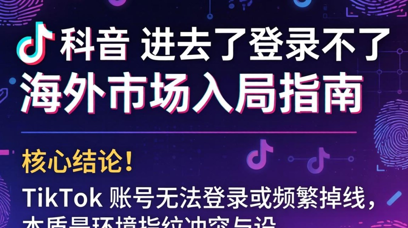 TikTok 登录失败原因及海外市场入局指南