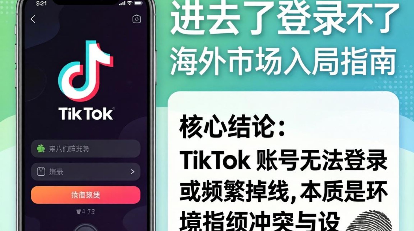 TikTok 登录失败原因及海外市场入局指南