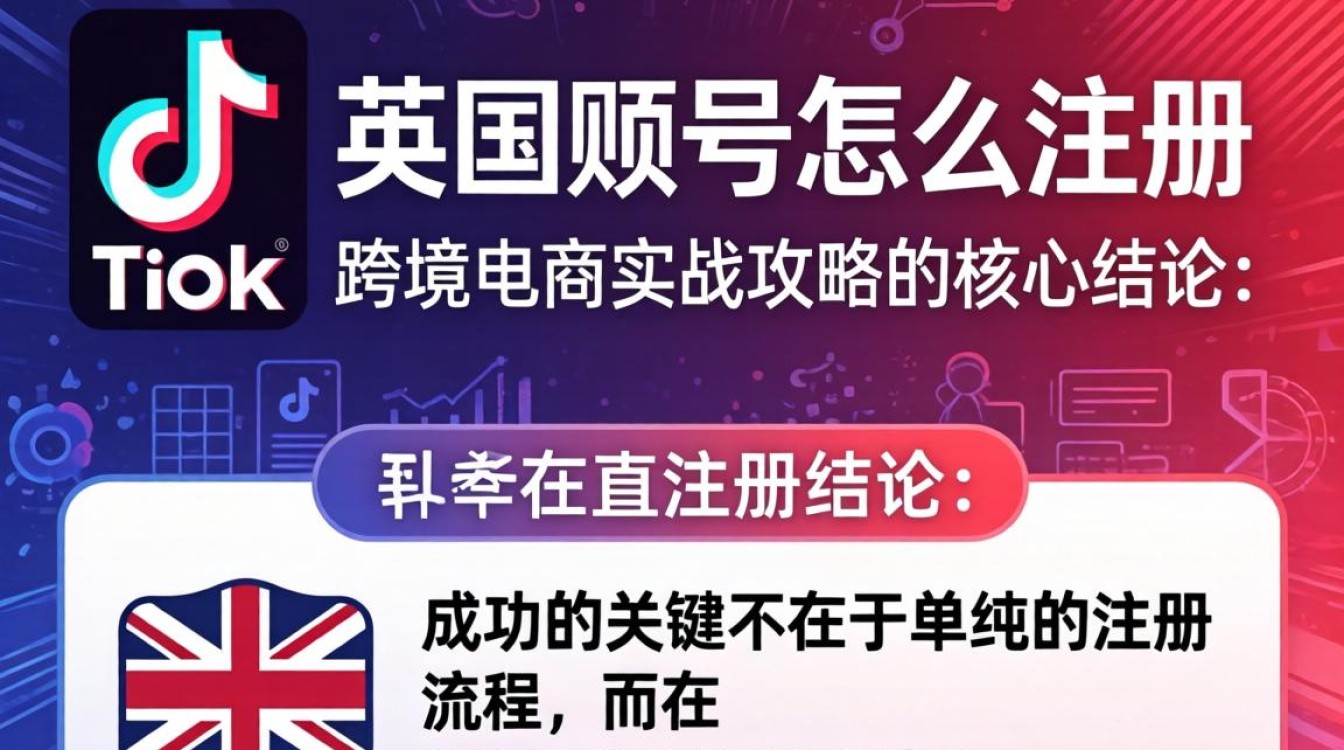 英国 TikTok 账号注册流程及跨境电商实战攻略