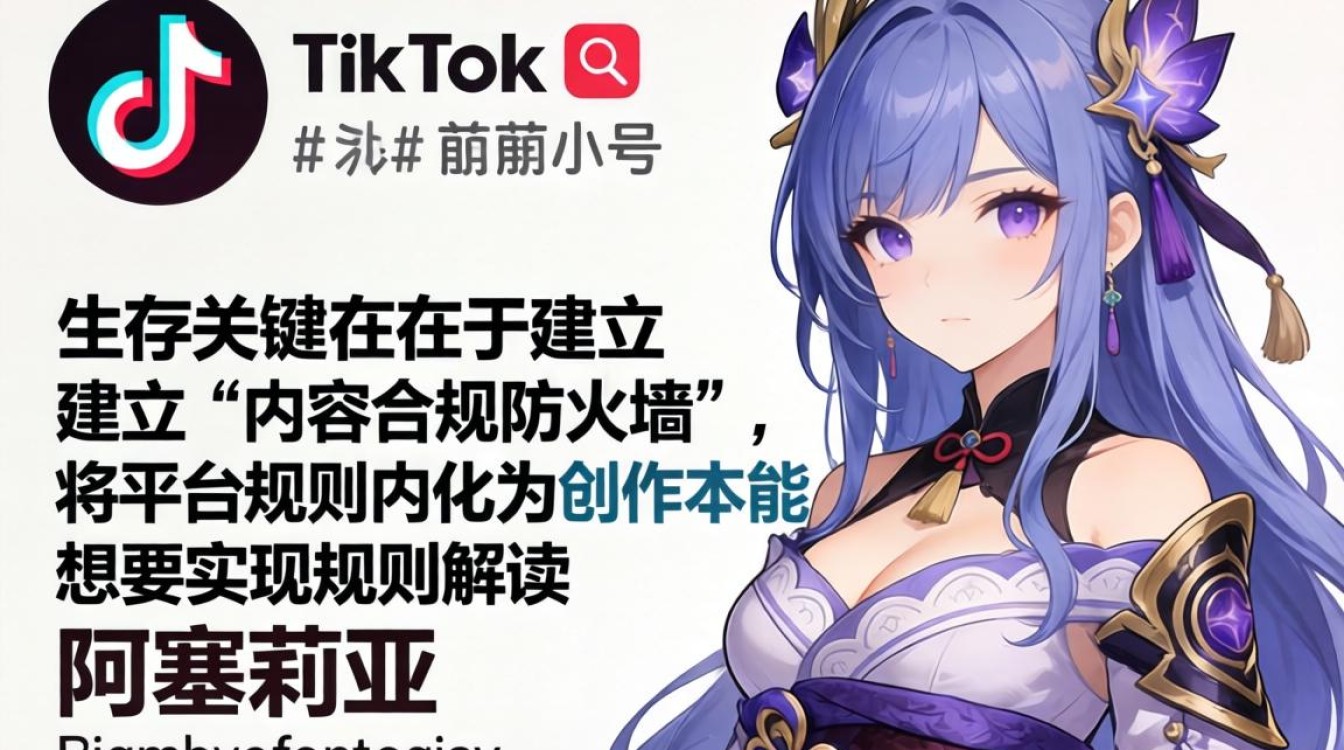 阿塞莉娅 tiktok 账号为什么被封