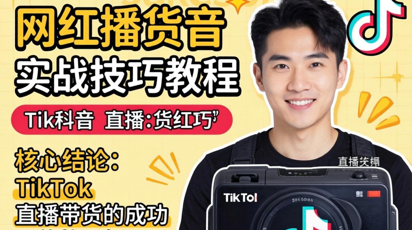 直播带货网红Jackson的TikTok实战技巧教程