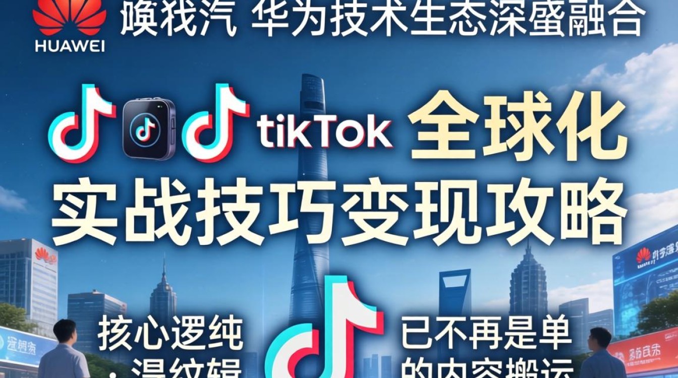 自媒体华为 TikTok 全球化怎么做