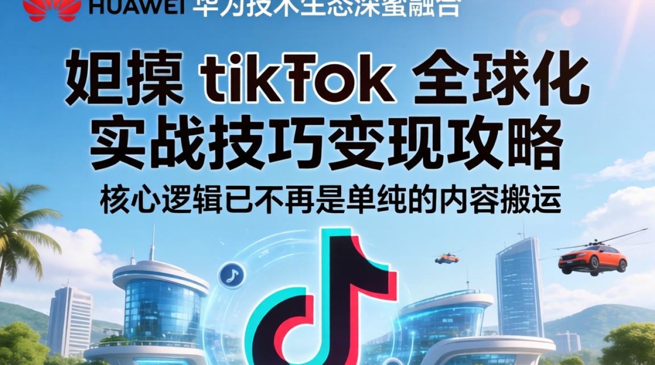 自媒体华为 TikTok 全球化怎么做