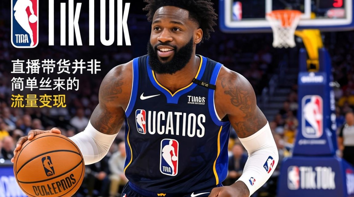 抖音NBA球星TikTok账号直播带货玩法详解