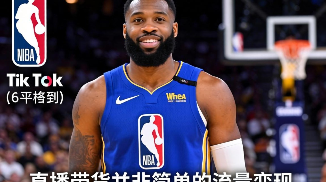 抖音NBA球星TikTok账号直播带货玩法详解