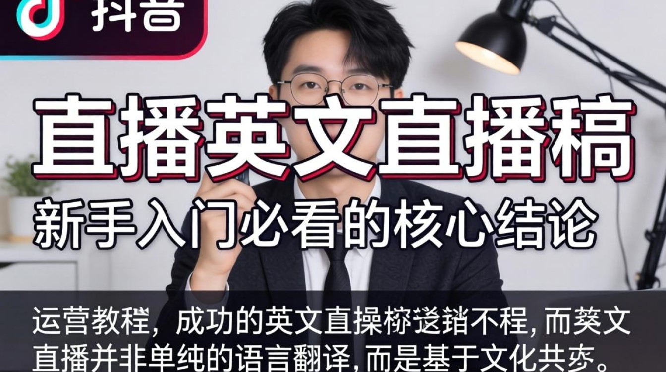 TikTok 直播英文话术和运营实操教程