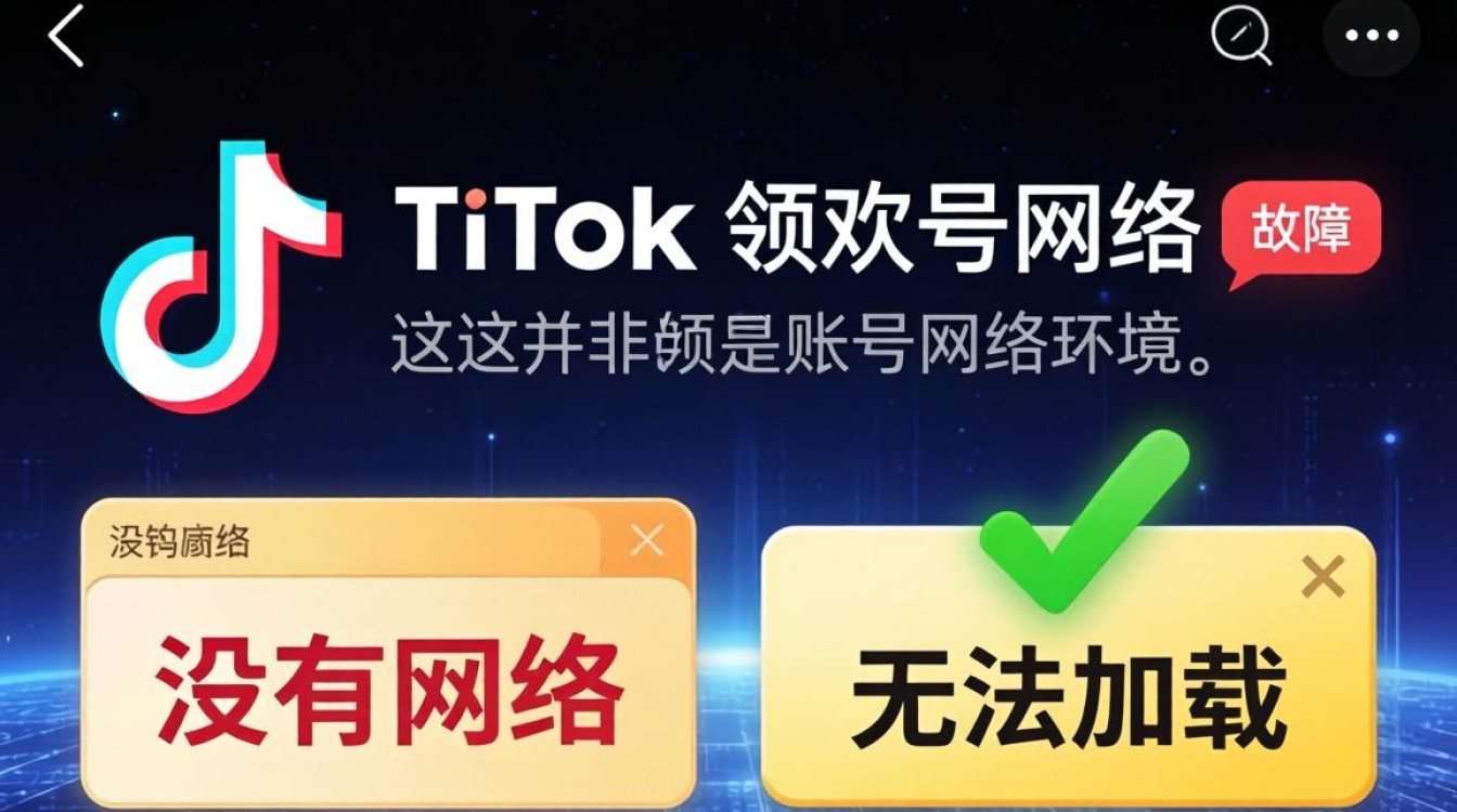 TikTok 无法连接网络怎么办