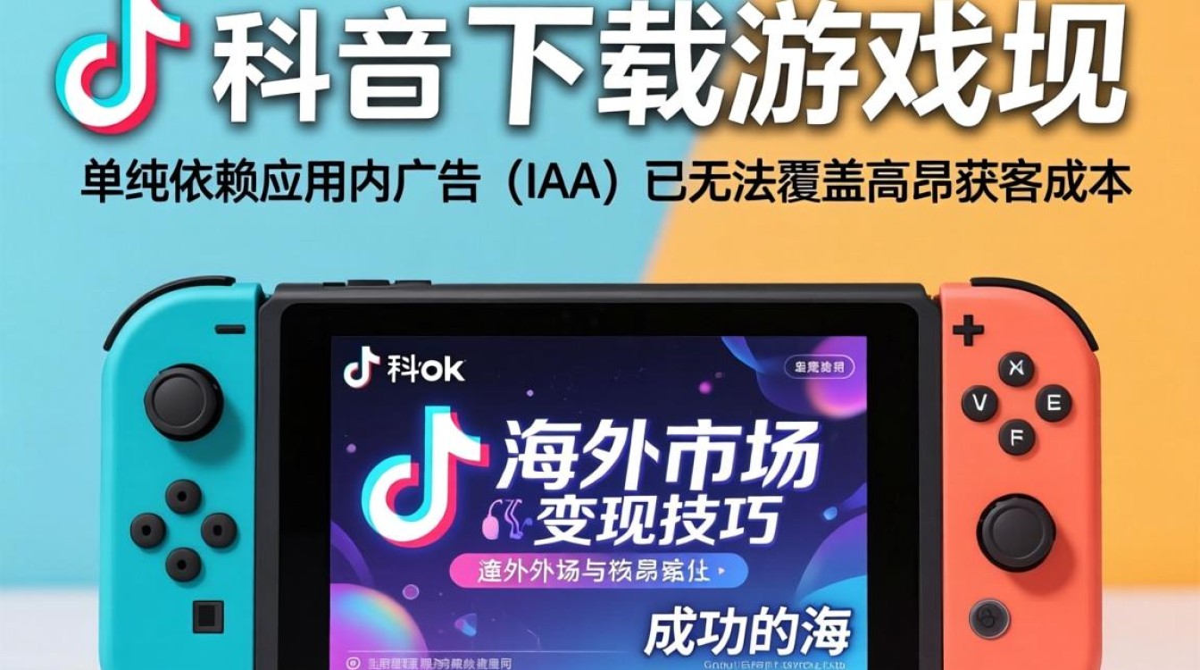 TikTok 下载游戏机 海外市场变现技巧