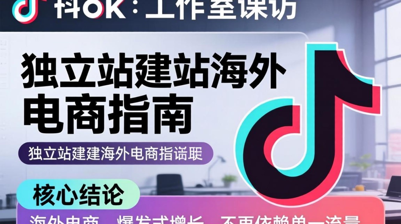 TikTok 工作室探访独立站建站海外电商指南