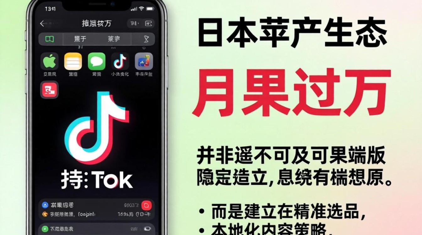 TikTok 日本版苹果版本变现技巧