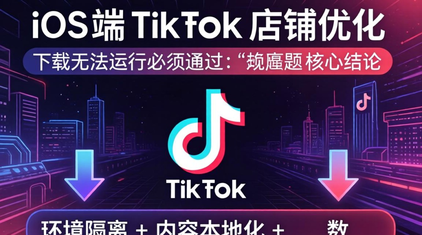 店铺优化ios下载tiktok无法运行怎么办