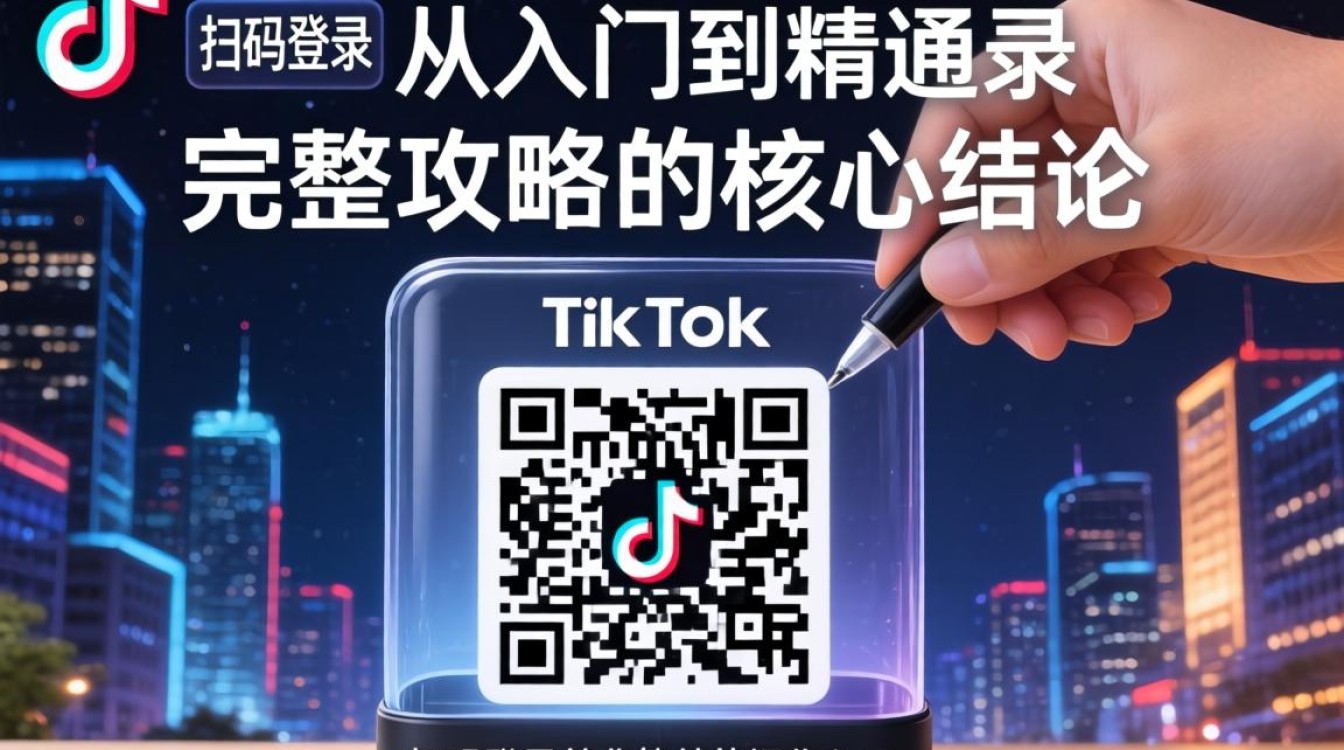 TikTok 要扫码登录怎么办