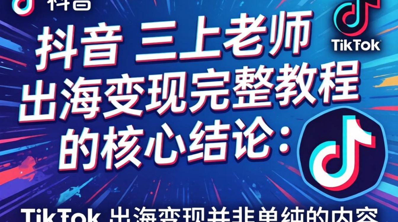 TikTok 三上老师出海变现完整教程