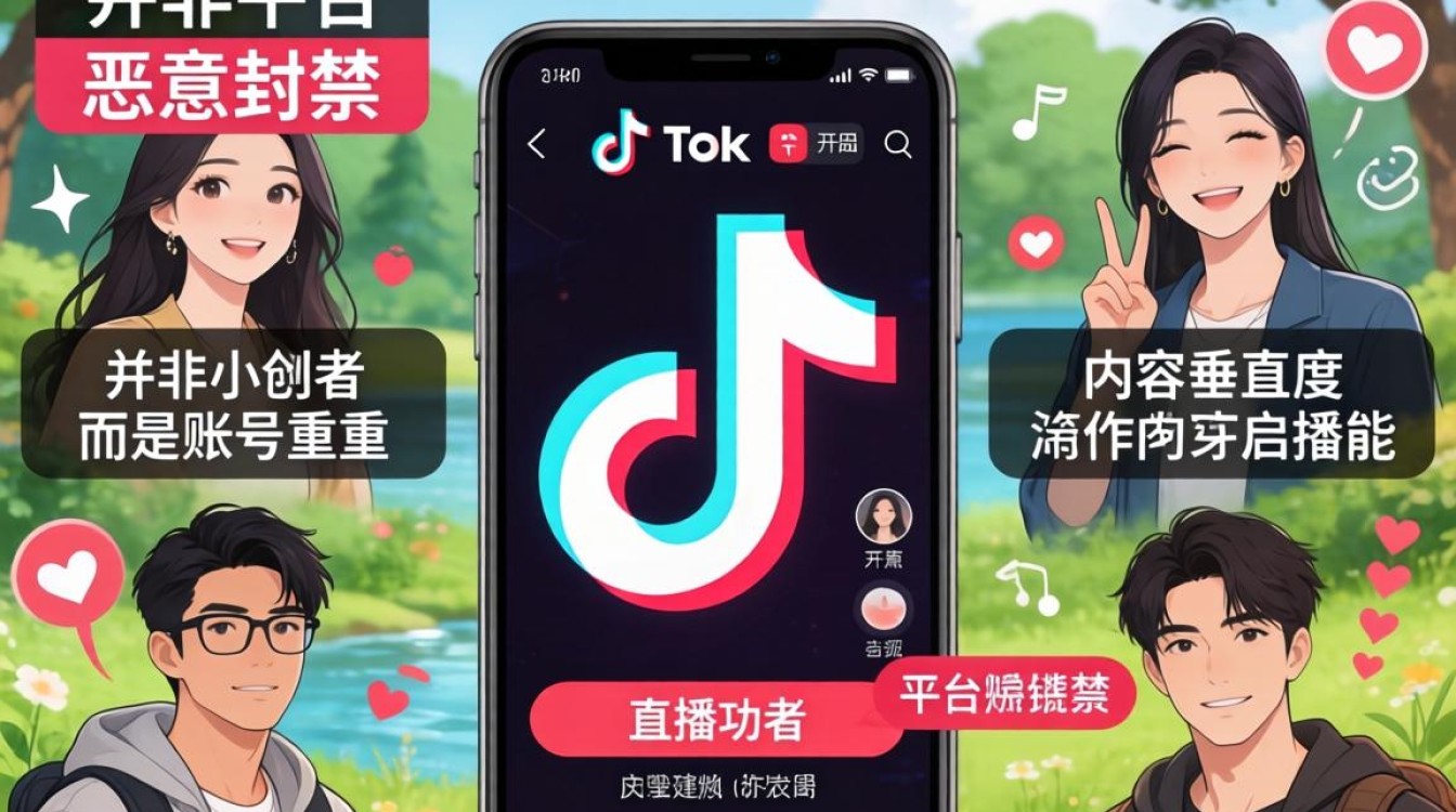 TikTok 直播无法开启原因及内容创作技巧