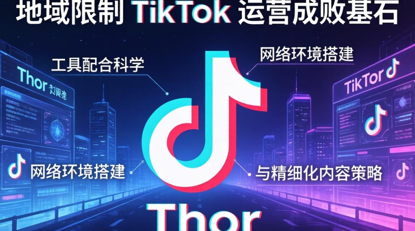 TikTok 不锁区 thor 运营实操教程
