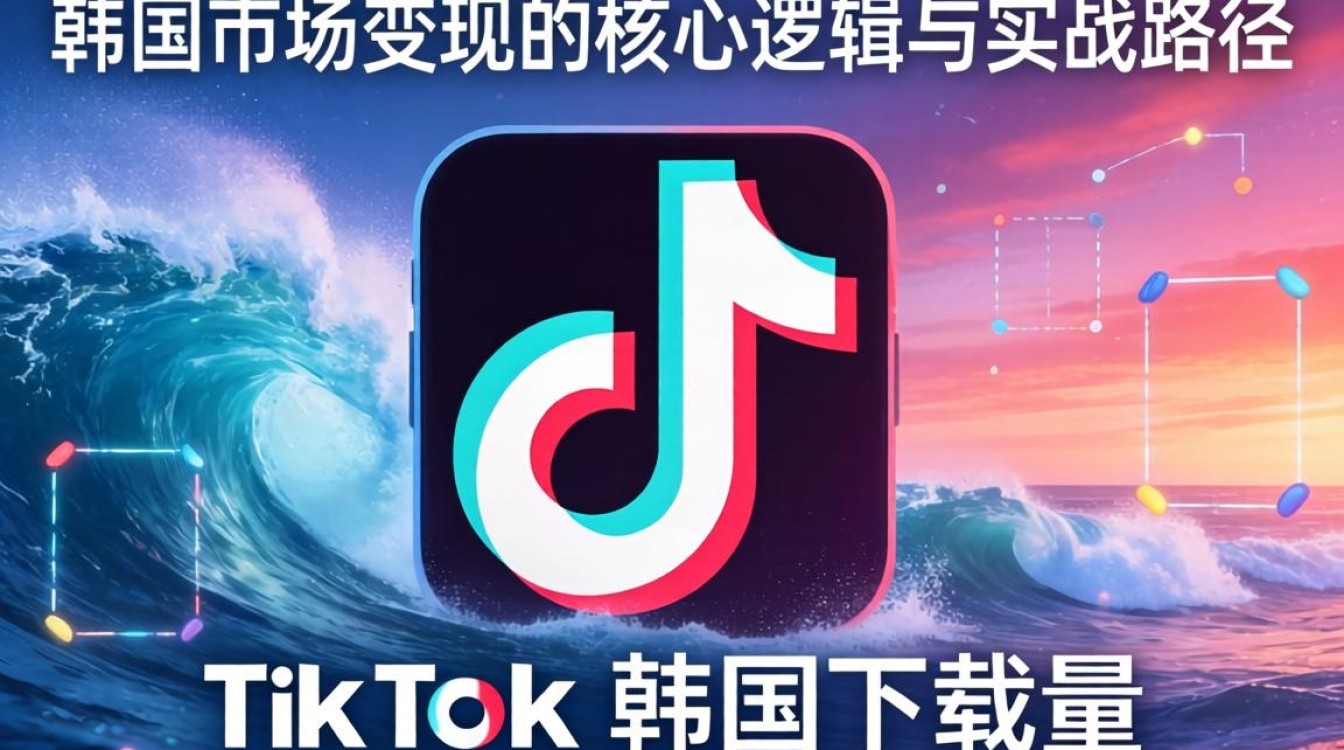 TikTok 韩国下载量 变现技巧