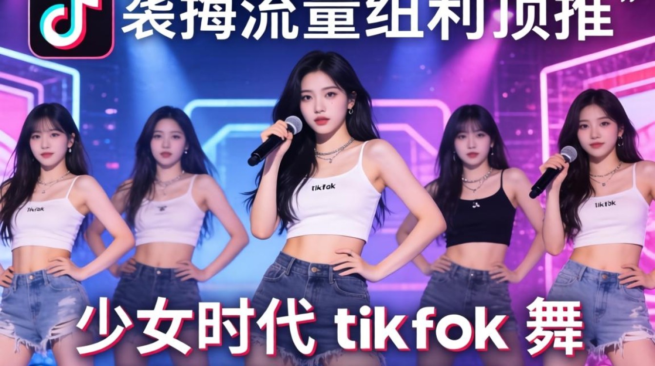 商品推广少女时代tiktok舞怎么火