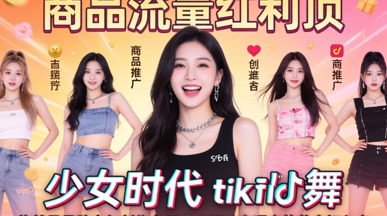 商品推广少女时代tiktok舞怎么火