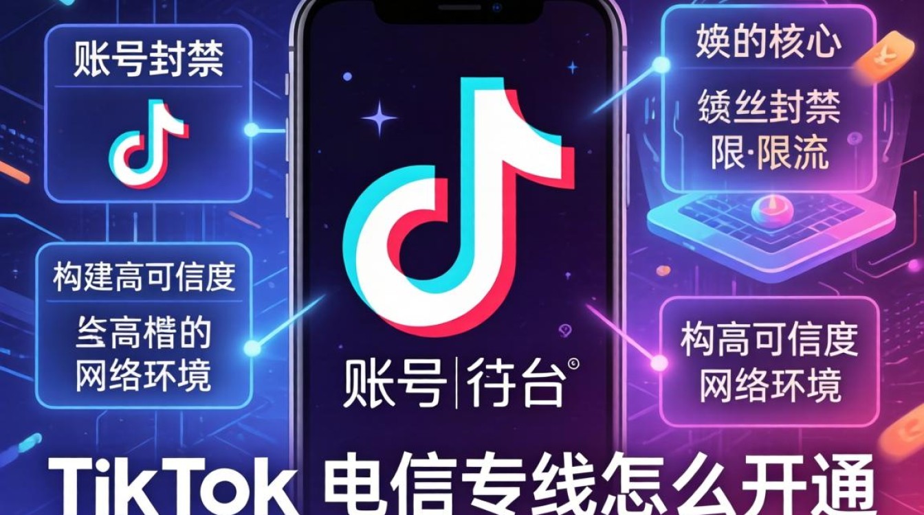 TikTok 电信专线怎么开通