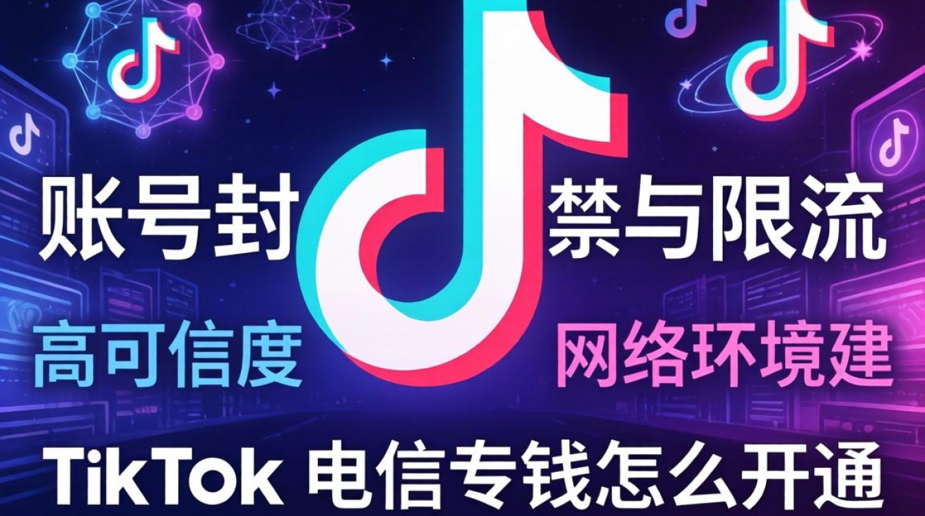 TikTok 电信专线怎么开通