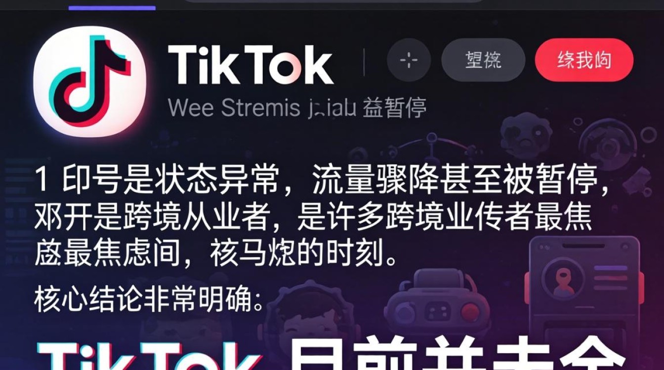 TikTok 账号被封原因及恢复方法