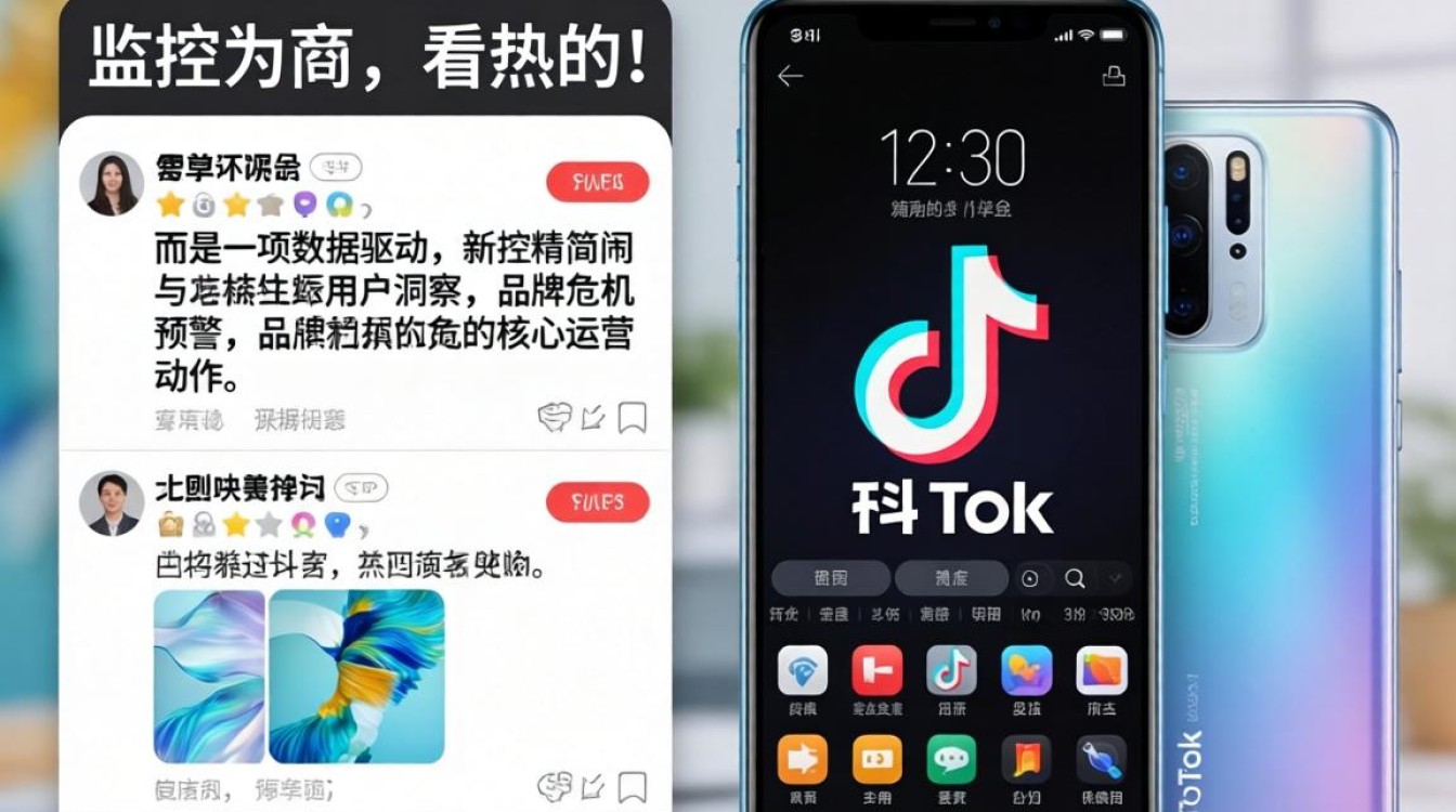 TikTok 看华为新机评论 运营实操教程