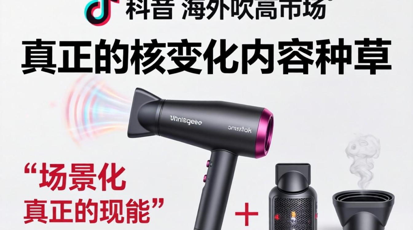 TikTok 热门吹风机 海外市场变现技巧