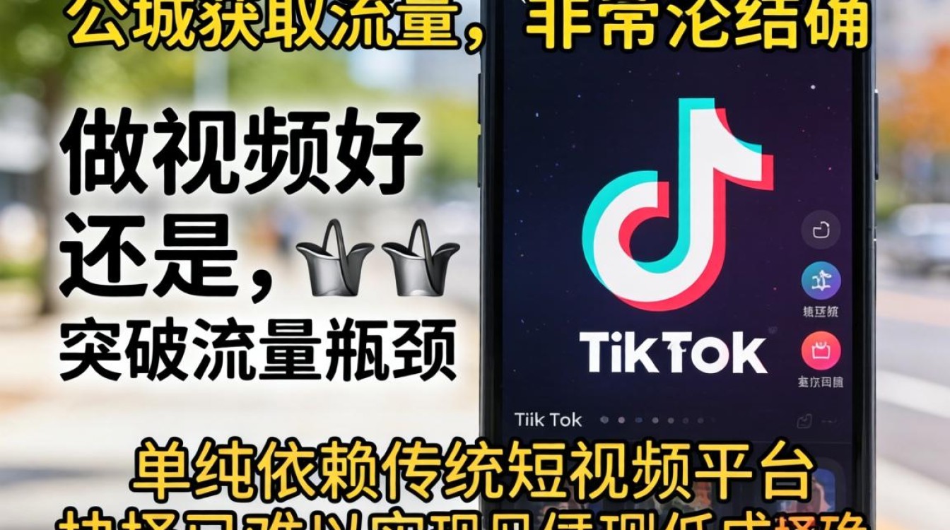 公域获取做视频好还是 TikTok 突破流量瓶颈
