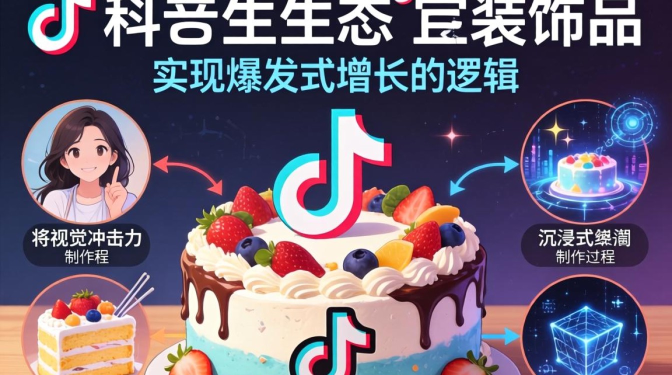 TikTok 蛋糕装饰品怎么拍才爆