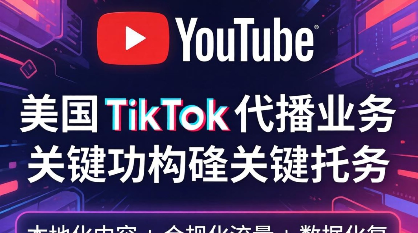 YouTube 美区 TikTok 代播运营教程入门到进阶