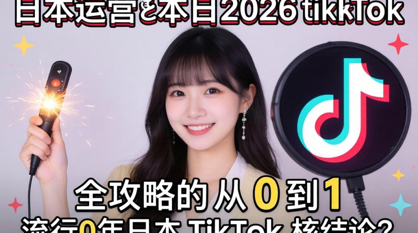 日本2026 TikTok直播运营从0到1全攻略
