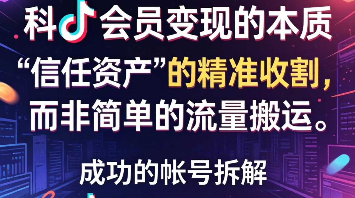 账号拆解特看 TikTok 领会员怎么做