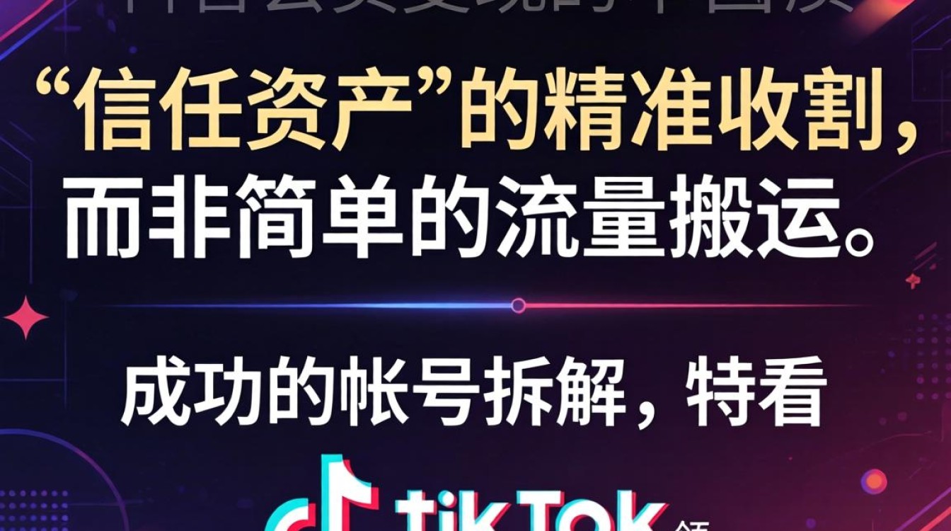 账号拆解特看 TikTok 领会员怎么做