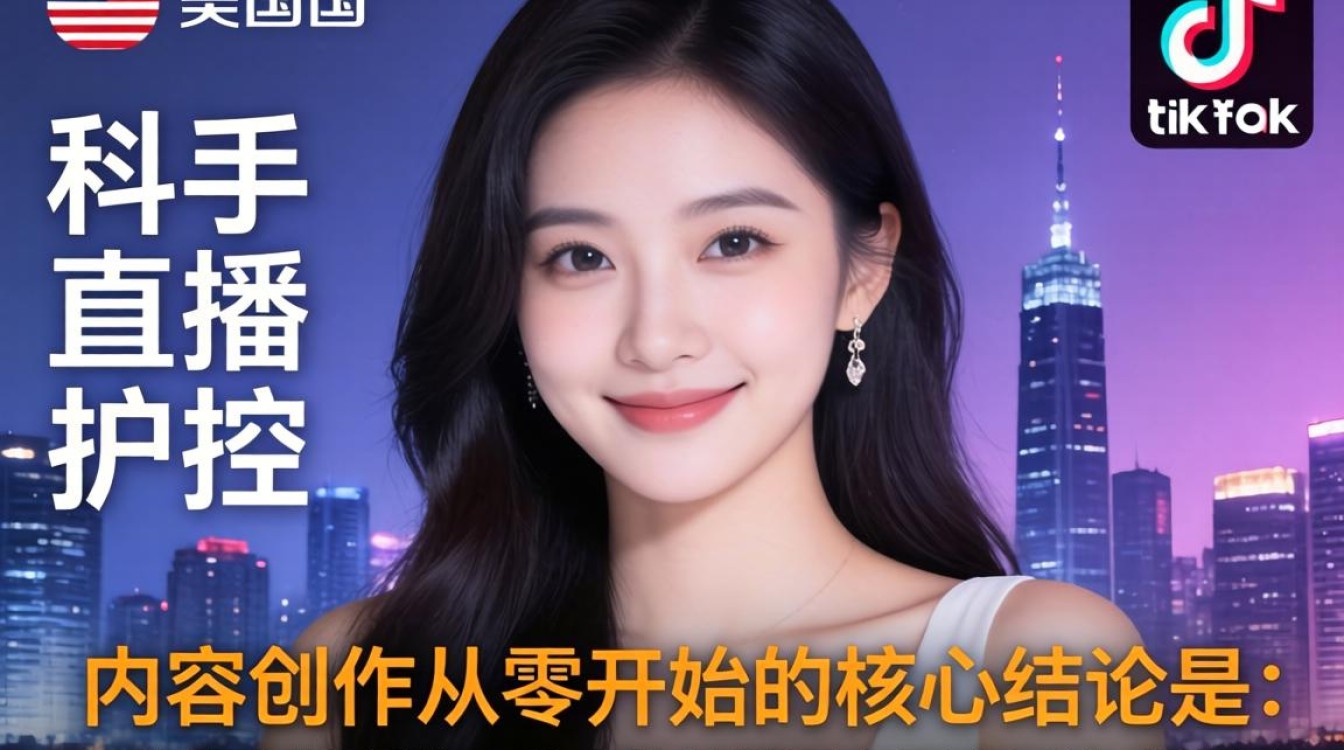 快手美国TikTok直播中控怎么做
