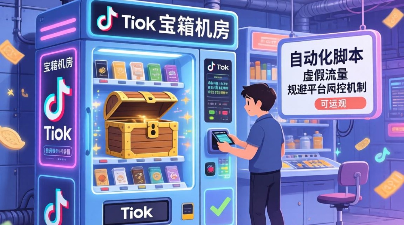 TikTok 宝箱机房是否违法