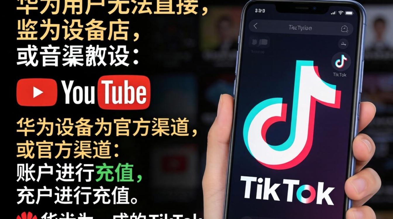 YouTube 华为怎么给 TikTok 充值