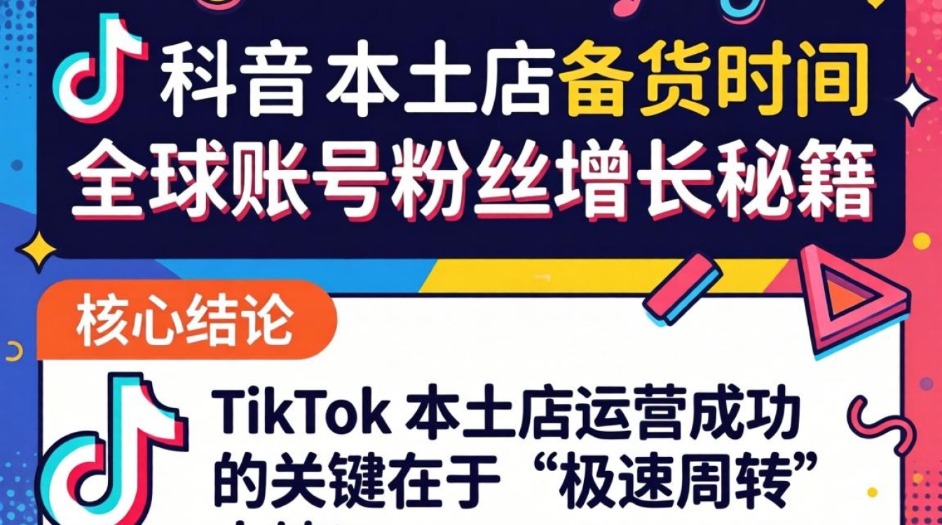 TikTok 本土店备货时间多久