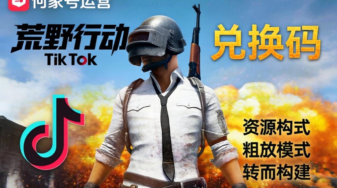 荒野行动 TikTok 兑换码怎么得