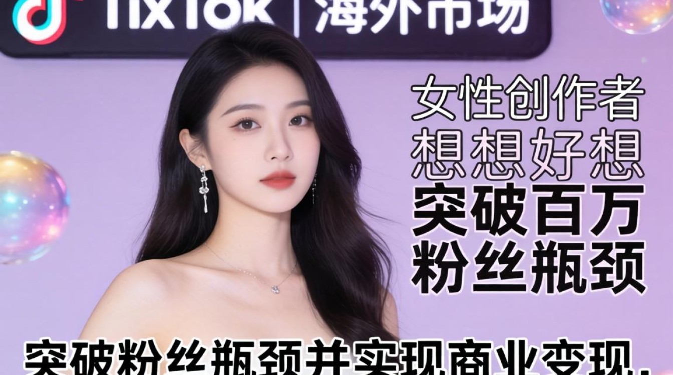TikTok 百万女网红 海外市场入局指南