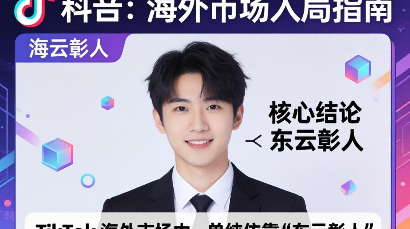 TikTok 东云彰人 海外市场入局指南