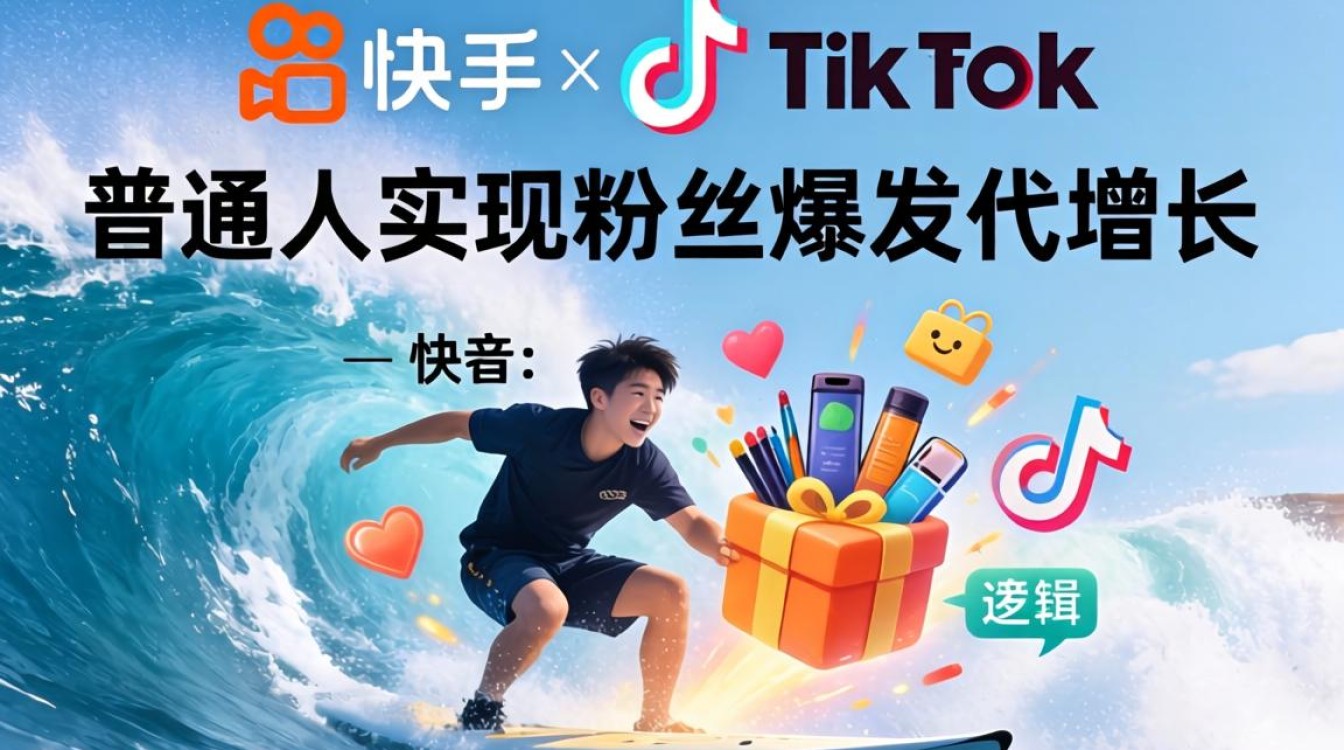 快手国外贸易TikTok涨粉秘籍普通人可学