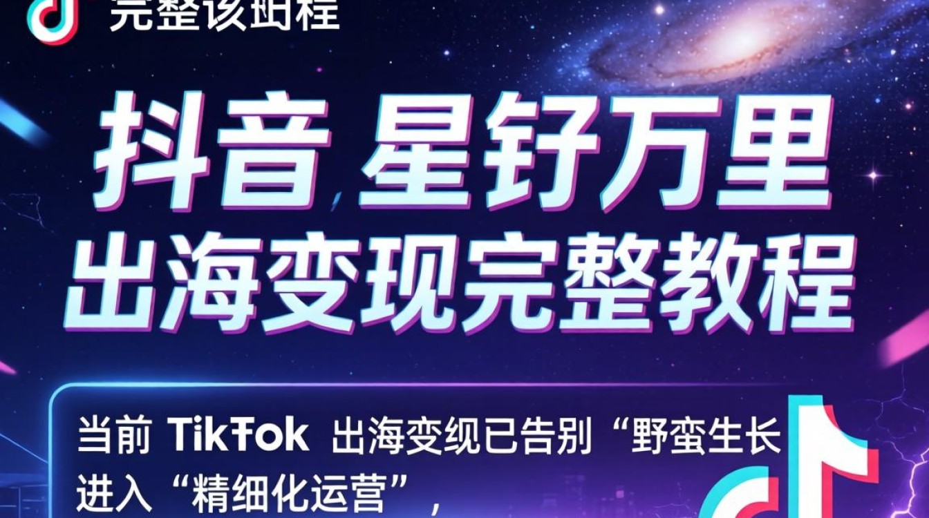 TikTok 星河万里 出海变现完整教程