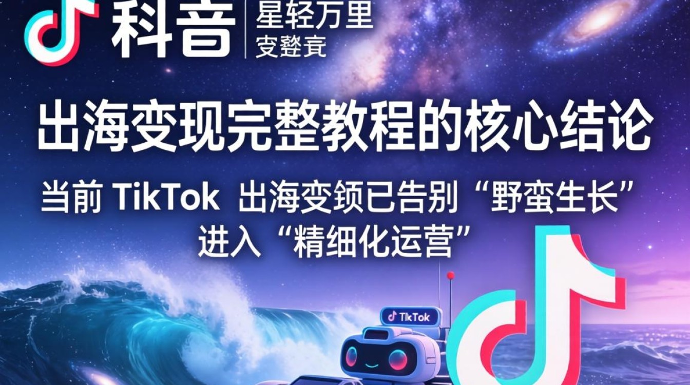 TikTok 星河万里 出海变现完整教程