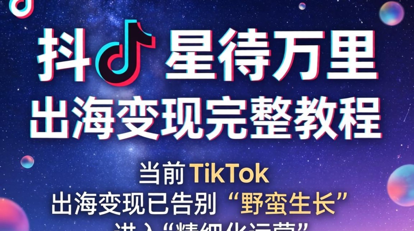 TikTok 星河万里 出海变现完整教程