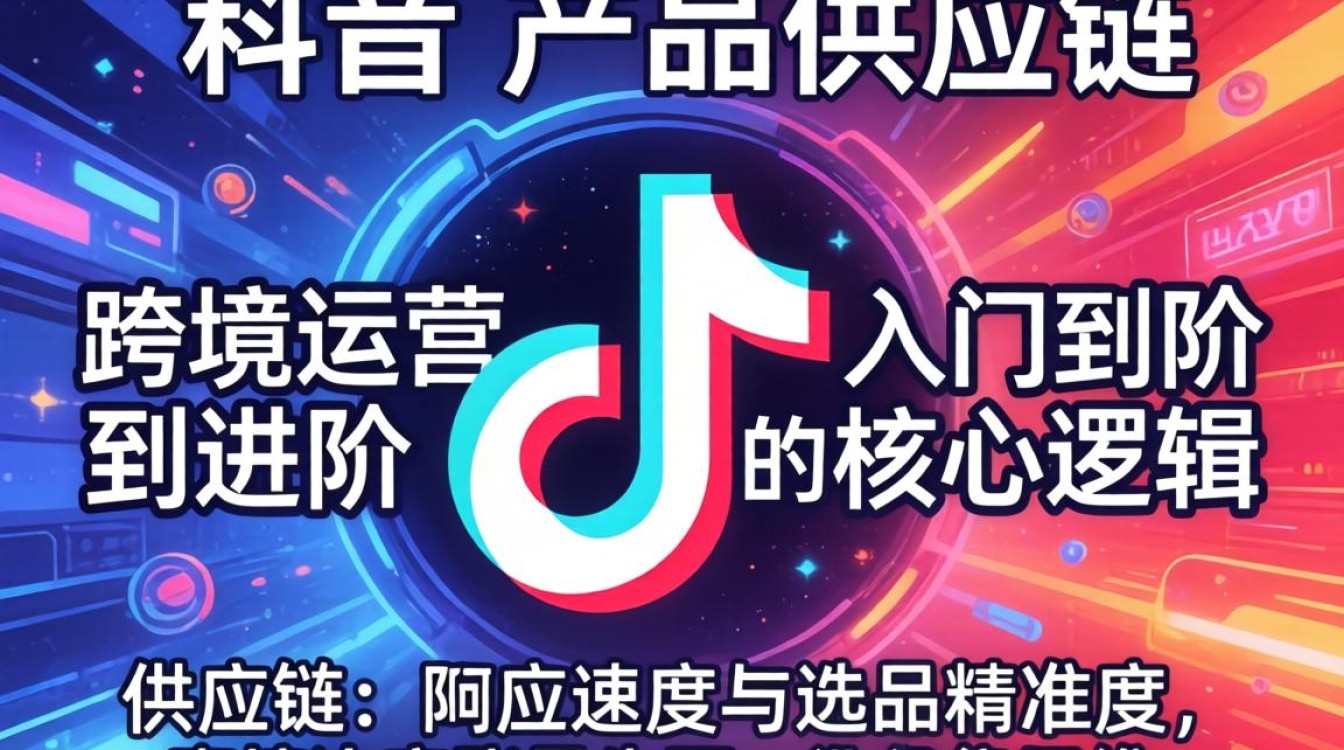 TikTok 产品供应链跨境运营从入门到进阶