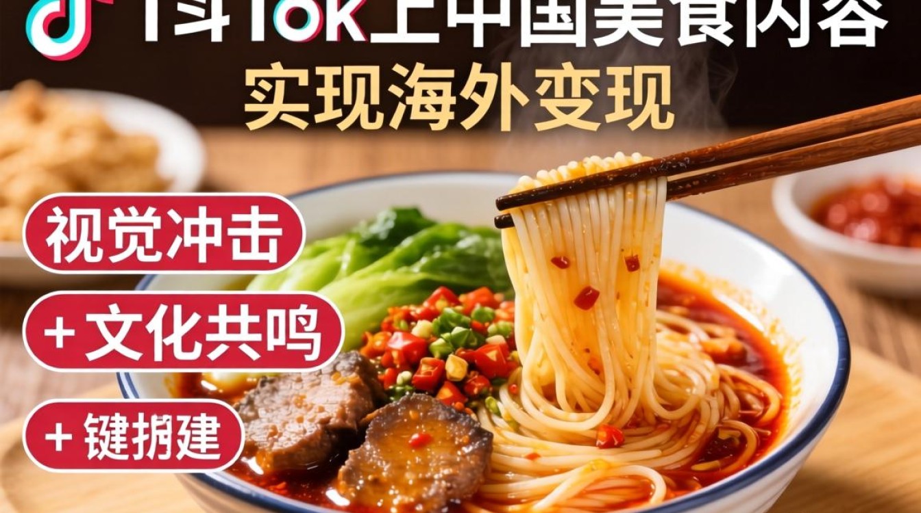TikTok 看中国美食 海外市场变现技巧